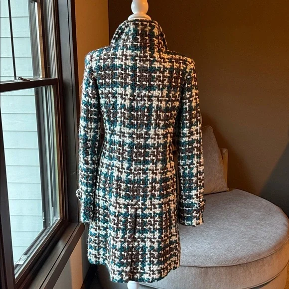 Arden B Textured Wool Blend Coat - Picture 4 of 8